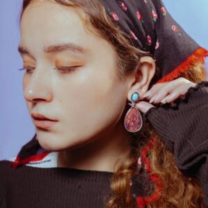 Boho Bloom Teardrop Earrings