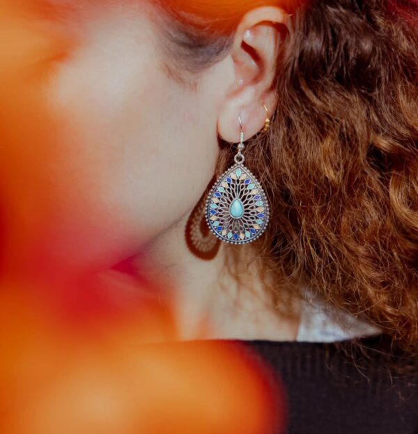 Turquoise Dangle Earrings