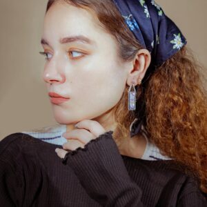 Modern Mystique Rectangle Earrings