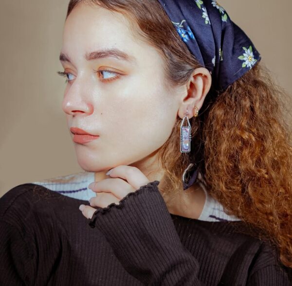 Modern Mystique Rectangle Earrings